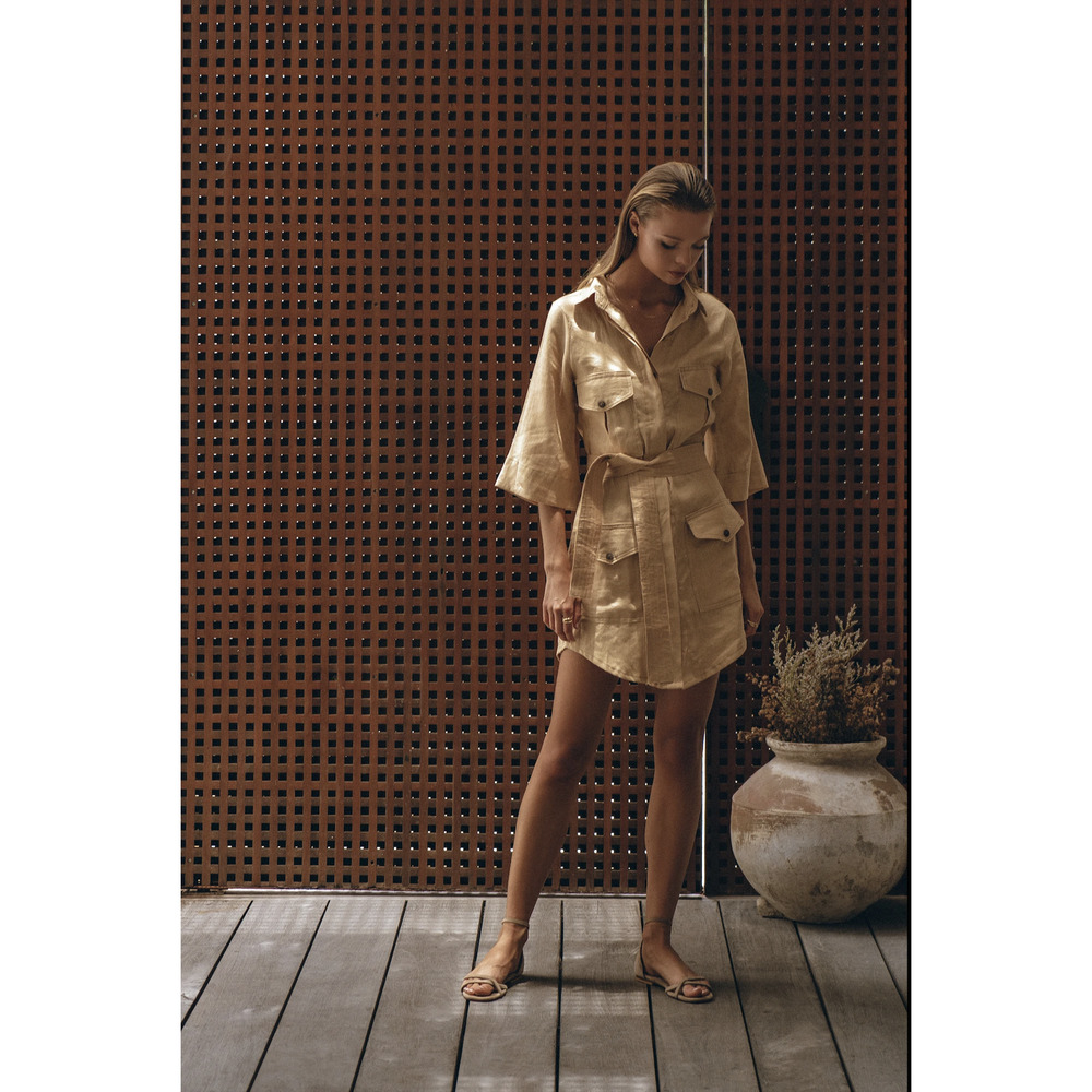 Pampelone Linen Dress XL